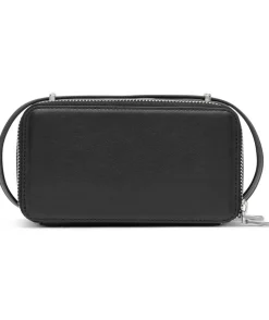 DKNY olkalaukku Carter Camera Bag BSV Black Silver