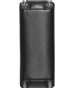 DKNY olkalaukku Carter Camera Bag BSV Black Silver