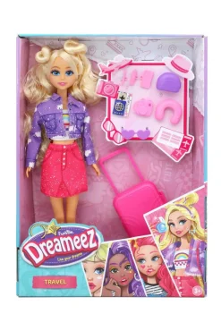 Dreameez muotinukke ja matkalaukku
