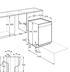 Electrolux astianpesukone 60 cm ESA47220UW