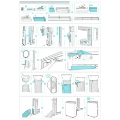 Electrolux Ilmastointilaitteen ikkunasarja EWK04