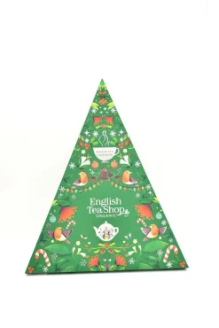 English Tea Shop luomu teejoulukalenteri Pyramidi 25 pss