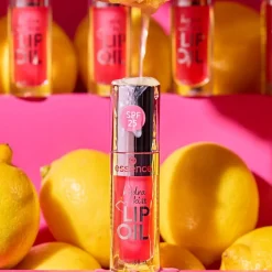 Essence huuliöljy PINK SQUEEZE, PLEASE! hydra kiss lip oil 1