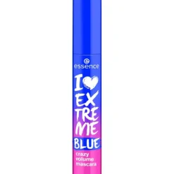Essence ripsiväri I Love Extreme Blue crazy volume mascara