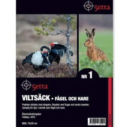 5etta riistasäkki 1 / Jänis & Lintu 75 x 50 cm