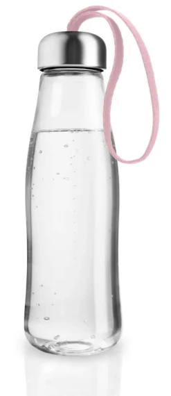 Eva Solo juomapullo lasia Rose quartz 0,5 l