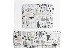 Familon Kaverit Organic vauvan pl+tl setti 85x125/35x45 kaakao