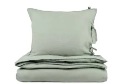 Familon Pellava pussilakanasetti 150x200/50x60 cm salvia