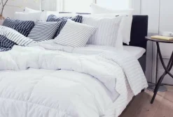 Familon päiväpeitto Ultra harmaa/valk 200x260