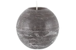 Fanni K Home pallokynttilä Rustiikki 12 cm harmaa