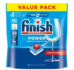 Finish konetiskitabletit 58 kpl Power all in one