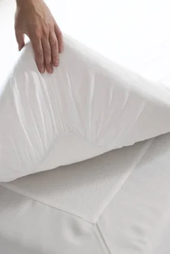 Finlayson Muotoonommeltu aluslakana twill 90x200x25cm valkoinen