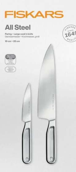 Fiskars All Steel kokinveitsisetti 2 kpl