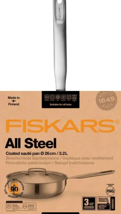 Fiskars All Steel paistokasari 26 cm