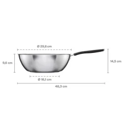 Fiskars Functional Form wokkipannu 28 cm