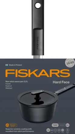 Fiskars Hard Face Kasari 2,5 l kannella