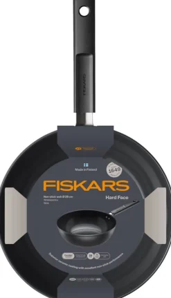 Fiskars Hard Face wokkipannu 28 cm / 4, 5 l