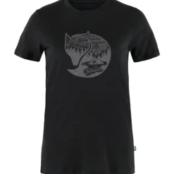 Fjällräven t-paita Abisko Wool Fox SS W