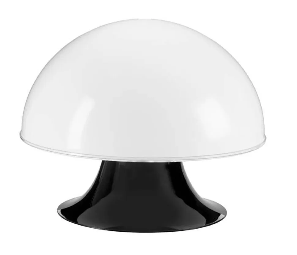 Fosto La Boheme Ø 390 mm pöytävalaisin opaalinvalkea/musta