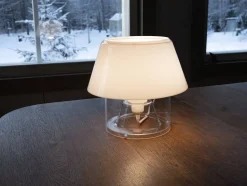 Fosto Lamppa Ø 300 mm pöytävalaisin opaalinvalkea / kirkas