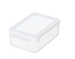 Gastromax Tiiviörasia 1 L läpinäkyvä/valkoinen