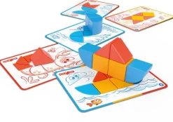 Geomag Magicube Rakennuspalikat Ja Kortit 16 osaa
