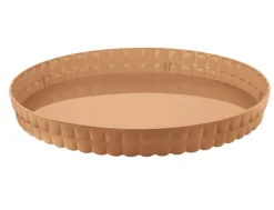 Guzzini Tiffany pyöreä tarjotin 35,6 cm terrakotta