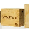 Gymstick hyppyboxi 76x60x50 cm puinen