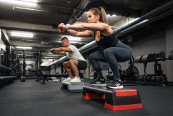 Gymstick steppilauta Pro musta-harmaa