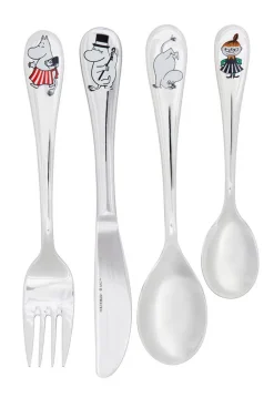 Hackman Muumi Lastenaterimet Perhe 4-osaa