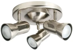 Heat Alfa-Easy 3-os. kattospotti harjattu teräs