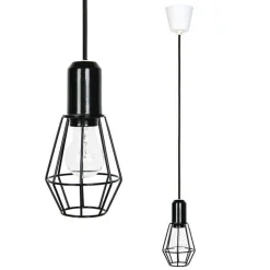 Heat Cage riippuvalaisin musta