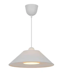 Heat riippuvalaisin Raffia luonnonvalkoinen