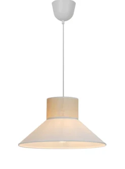 Heat riippuvalaisin Raffia luonnonvalkoinen