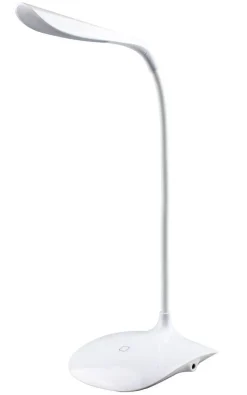 Heat Snow LED pöytävalaisin USB valkoinen