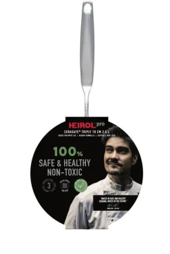 Heirol kasari kannella Cerasafe Triply 18 cm 2,5 l