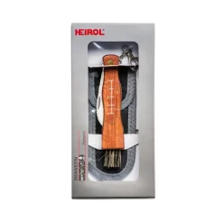 Heirol Taittuva sieniveitsi vyökotelolla, lahjapakattu