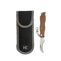 Heirol Taittuva sieniveitsi vyökotelolla, lahjapakattu