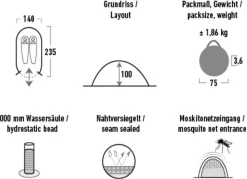 High Peak pikateltta Vision 2 musta
