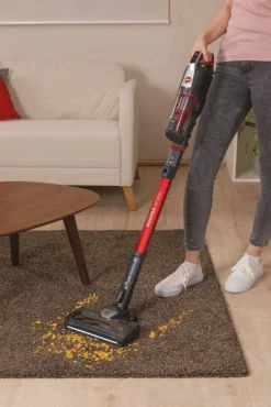 Hoover varsi-imuri Home HF522STH punainen