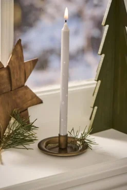 IB Laursen kruunukynttilä Nordic Swan lumihiutaleet