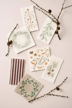 IB Laursen lautasliina männynoksa kävyillä 16 kpl/pkt