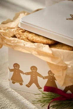 IB Laursen purkki piparkakkuhahmot neliö