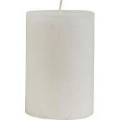IB Laursen pöytäkynttilä 10 cm rustiikki valkoinen