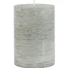 IB Laursen pöytäkynttilä 10 cm rustiikki vaaleanharmaa