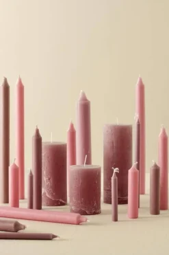 IB Laursen pöytäkynttilä 10 cm rustiikki malva