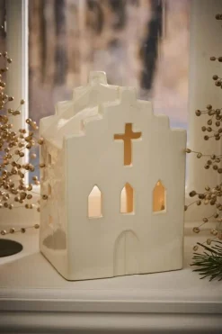 IB Laursen talolyhty kirkko Stillenat valkoinen