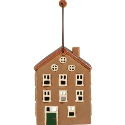 IB Laursen talolyhty Nyhavn puukahvalla vihreä ovi