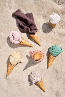 IB Laursen tiskiliina kudottu Mynte vihreä