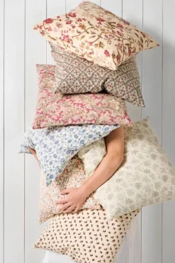 IB Laursen tyynynpäällinen Angela sininen kuvio